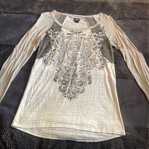 Buckle Brand Long Sleeve Top